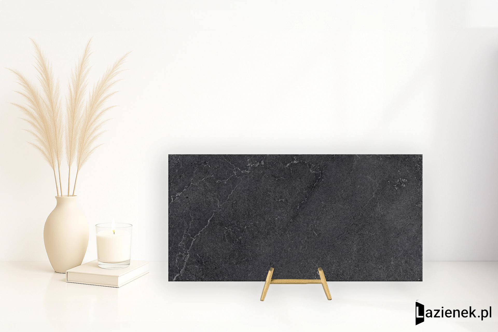 Cotto D'este Lithos Carbon naturalna 30x60 cm gr. 14 mm - płytka rektyfikowana / EGVLT00